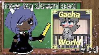 🌈💫How to download gacha world 💕🌈//tutorial // bad tutorial / so sorry :') screenshot 4