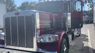 This Peterbilt flat top it’s the most comfortable truck