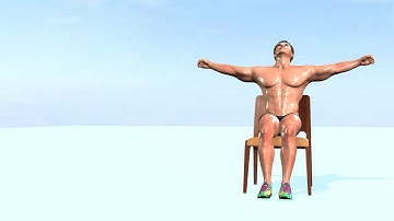 sitting and stretching animation in Iclone 7 | Edit motion layer