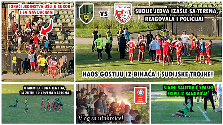 DŽUMBUS U BANOVIĆIMA! GOSTI GANJALI SUDIJE NAKON UTAKMICE! | Budućnost B. - Jedinstvo B. Vlog ⚽