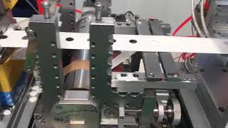 ECG electrode snap machine