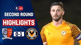 Amond's Heroic FA Cup Form Continues! | Maldon \& Tiptree 0-1 Newport County | Emirates FA Cup 19\/20