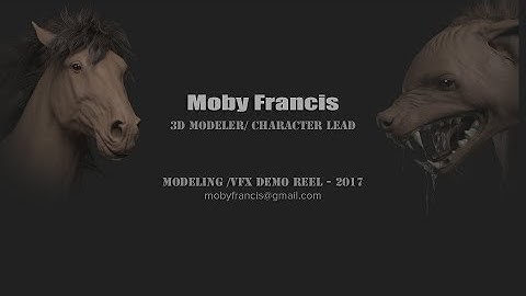MobyFrancis Character/VFXDemoReel - 2017