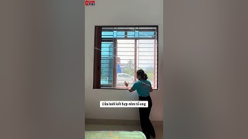 CỬA LƯỚI CHỐNG MUỖI KẾT HỢP RÈM QUANG MINH
