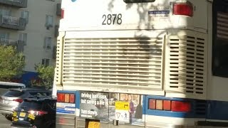 MTA Bus Company: 2002 MCI D4500 2878 On The QM12 At Horace Harding Expressway & 102nd Street