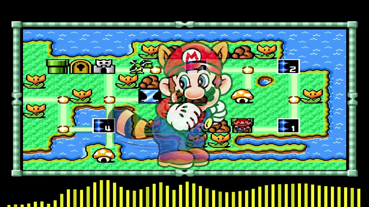 SUPER MARIO BROS. 3 -  World 4 | BIG ISLAND Theme |  2021 [Krikaryan Remix]