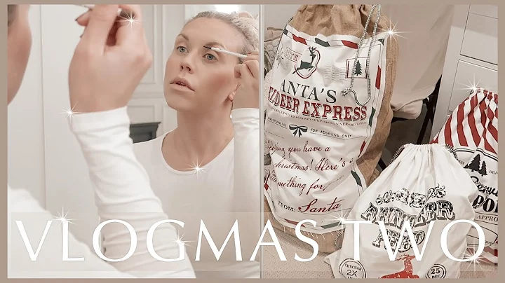 VLOGMAS TWO  Wrapping Presents & Peter Kay!