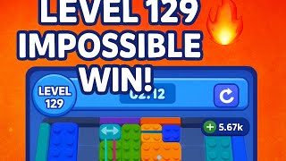 “Color Block Jam Level 129 – The Most Satisfying Win Ever! 🔥 Can You Beat This?” #games 