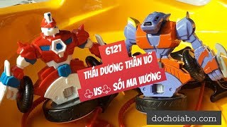 Đồ Chơi Abo - Ali3Phi Unbox 6121 Thái Dương Thần Võ Vs Sói Ma Vương