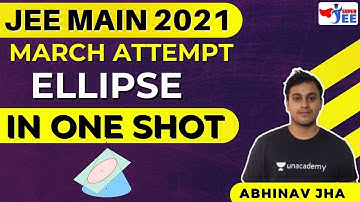 JEE Main 2021: Ellipse in One Shot | March Attempt | Super JEE | Abhinav Jha