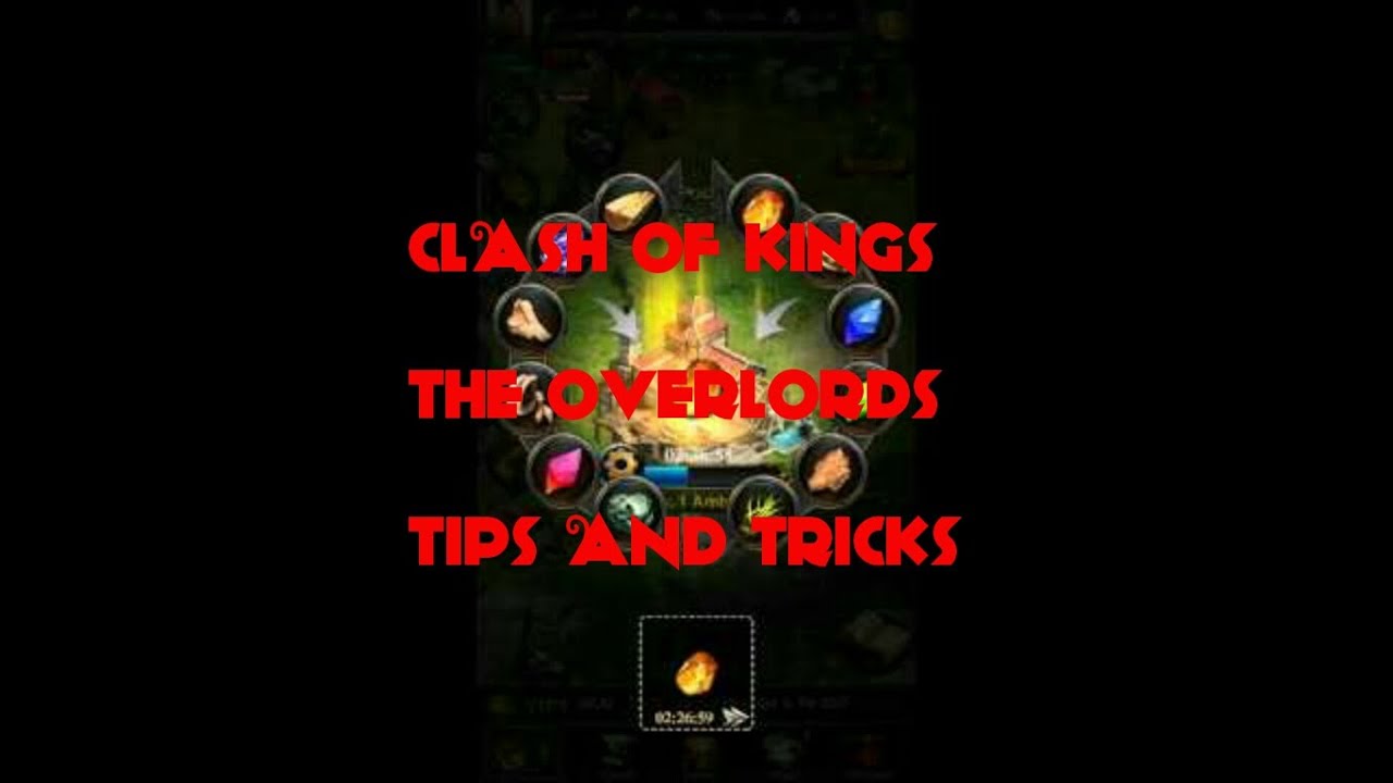 Clash of Kings - Tips and tricks - How to pick and choose the materials