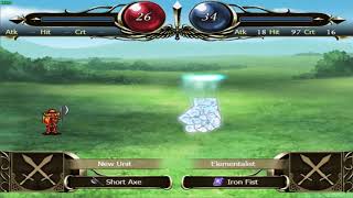 SRPG Studio Ice Fist Animation Showcase