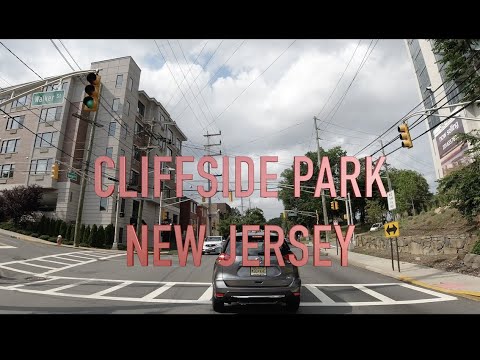 Driving in Cliffside Park 4K