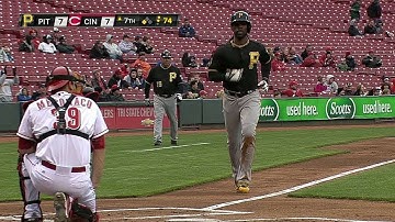 PIT@CIN: Martin scores one with single to center