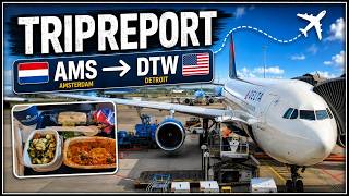 ✈ TRIPREPORT | Delta | Airbus A330-300 | Amsterdam - Detroit | Economy Class