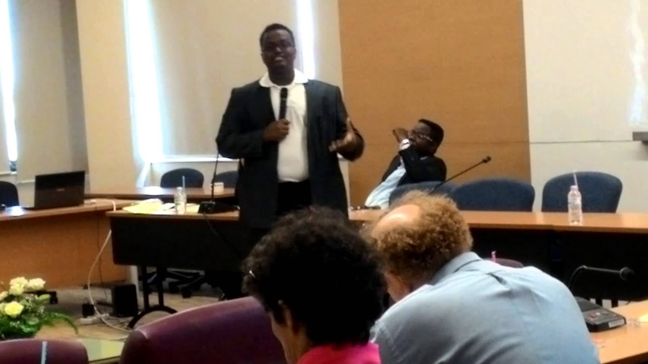 answering questions after presentation - YouTube