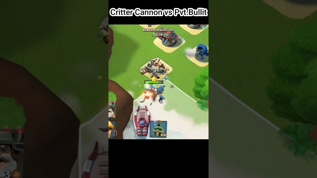 Critter Cannon vs pvt Bullit | AI GAMING ZONE