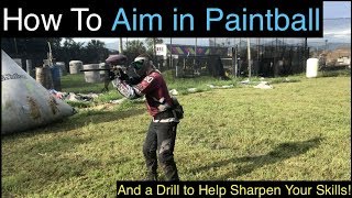 How To Aim A Paintball Gun Correctly