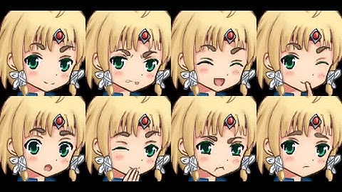 Drawing a faceset for RPG Maker