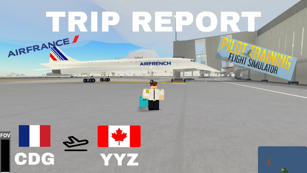 TRIP REPORT l CDG ✈️ YYZ l PTFS Pilot Experience l Concorde l