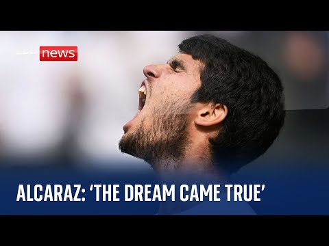 Wimbledon 2023: 'the most nervous moment of my life'- carlos alcaraz tells sky news