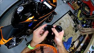 CBR500R Changing Handlebar Grips