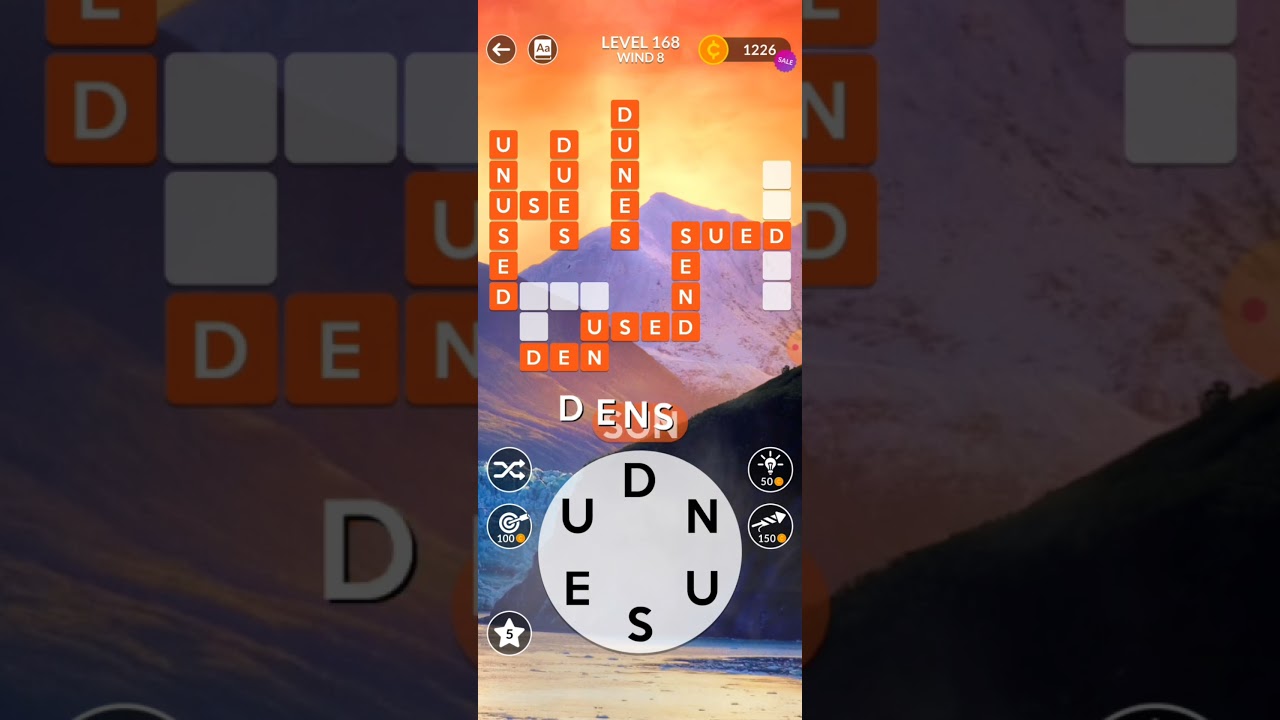 Wordscapes Level 168