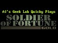 Quick and dirty game of soldier of fortune live stream