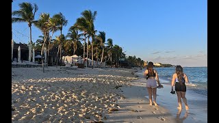 Walk on the Beach at the Grand Princess Playa Del Carmen Riviera Maya