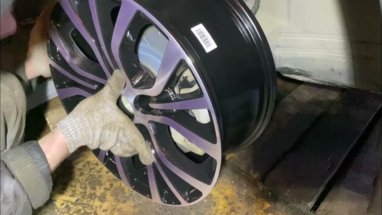 Примерка Колесного Диска на Mitsubishi Outlander 3 K&K КС736 6.5x16 ...