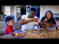 Blueface TRIES Cooking For His FAMILY (Nevaeh &amp; Superior)
