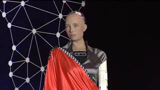 Sophia the Robot remarks at #TAS2019 | Kigali Rwanda Kindly Follow ...