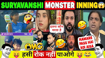 🤣 Pak Media Shocked After Vaibhav Suryavanshi’s Monster  Inning 🔥 In Rising Stars Aisa Cup 2025 😱 