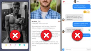 Avoid these mistakes on your Tinder profile