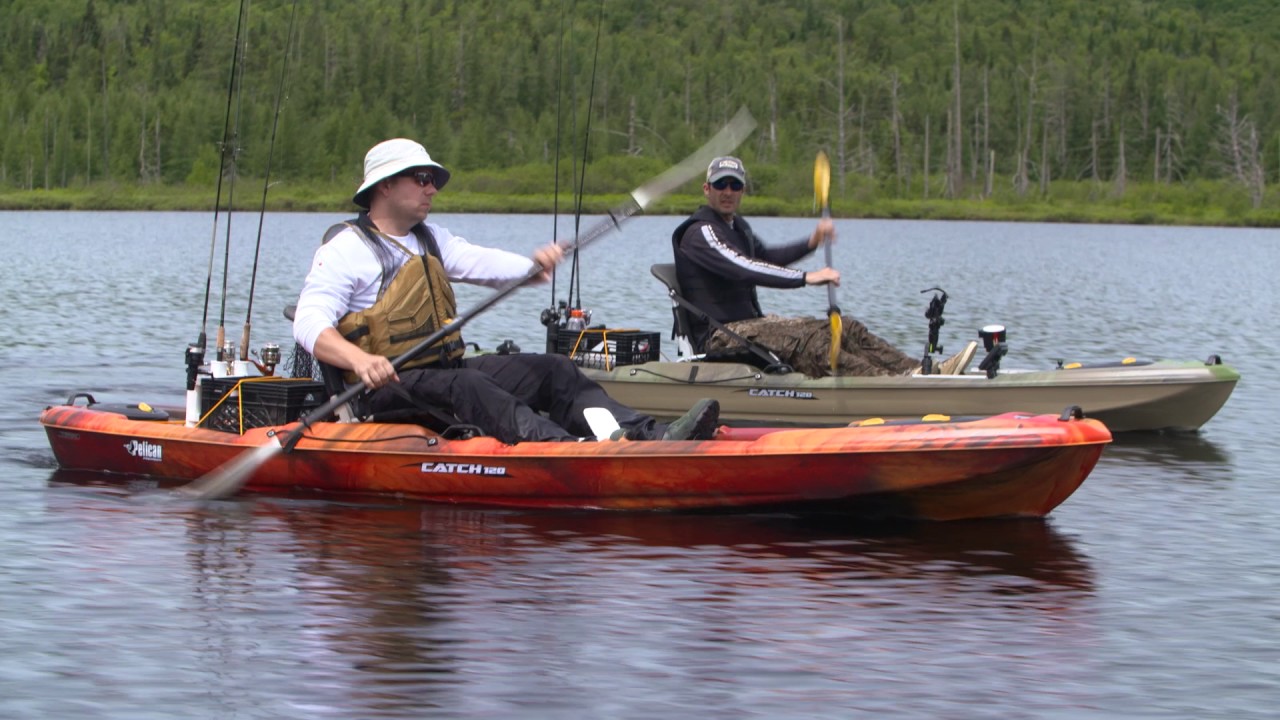 Pelican Catch 120 Angler Kayak (Dunham's Sports) - YouTube