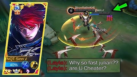 JULIAN FASTHAND COMBO 2023 | TOP GLOBAL JULIAN TUTORIAL BUILD & EMBLEM | MLBB