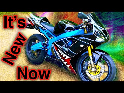 New Fairings For The Shark - ZX6R Build