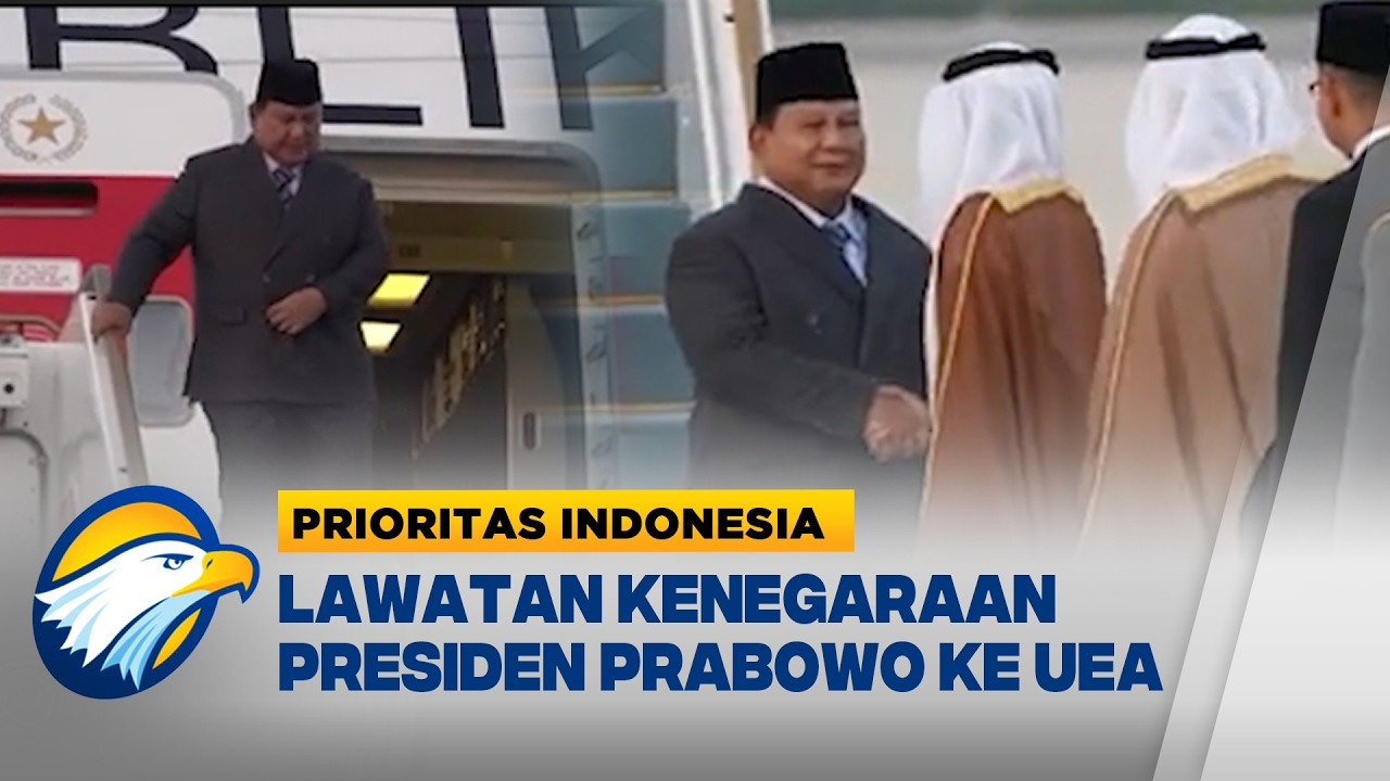 Prabowo Bertemu Presiden UEA, Perkuat Hubungan Indonesia UEA   - [Prioritas Indonesia]