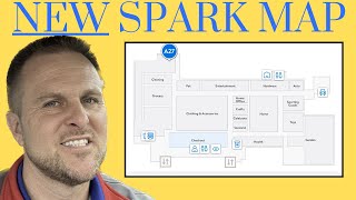 Walmart Spark Delivery (New Drop Down Map)