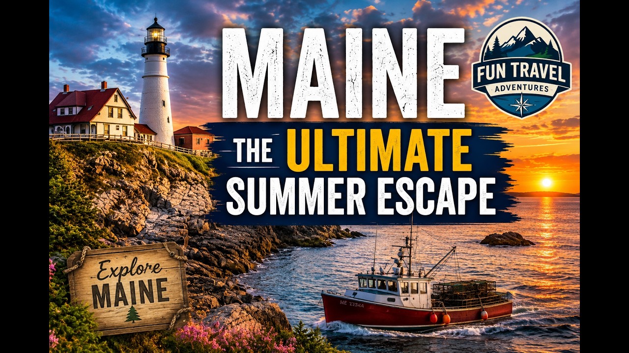 🦞Maine: The Ultimate Summer Escape | Lighthouses, Lobster & Coastal Adventures