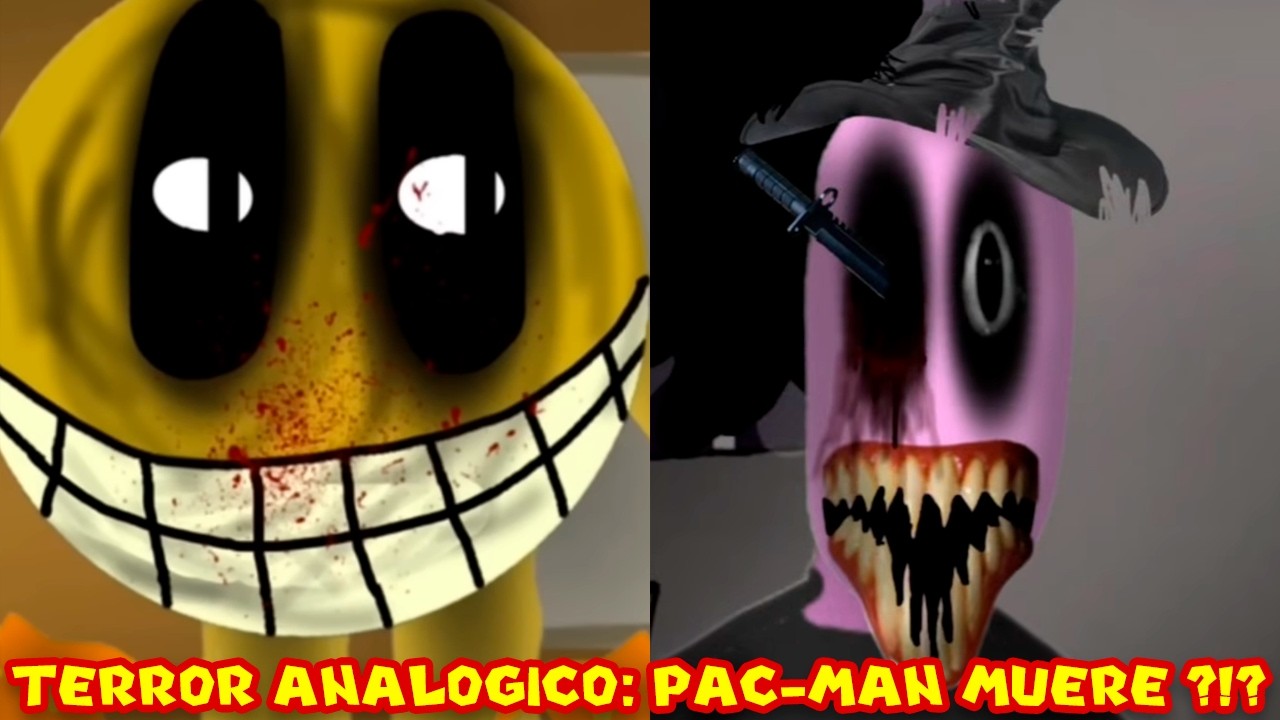 TERROR ANALÓGICO: PAC-MAN.EXE MUERE POR FIN ?!? - Terror Analógico con Pepe el Mago (#27)