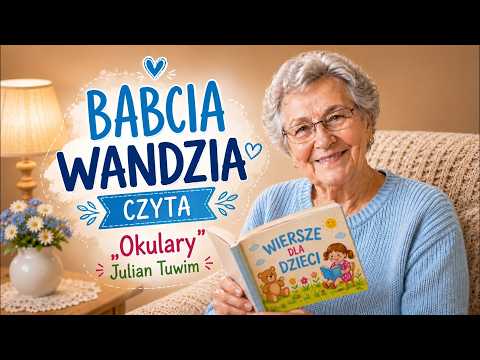 Babcia Wandzia czyta: Julian Tuwim „Okulary” | Wierszyk dla dzieci 📖