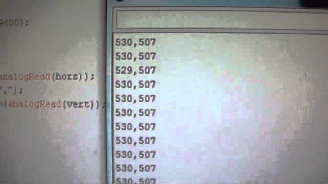 Arduino thumb joystick Tutorial - YouTube
