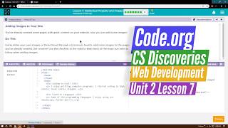 Intellectual Property and Images - Lesson 7.8 Tutorial with Answers - Code.org Web Development