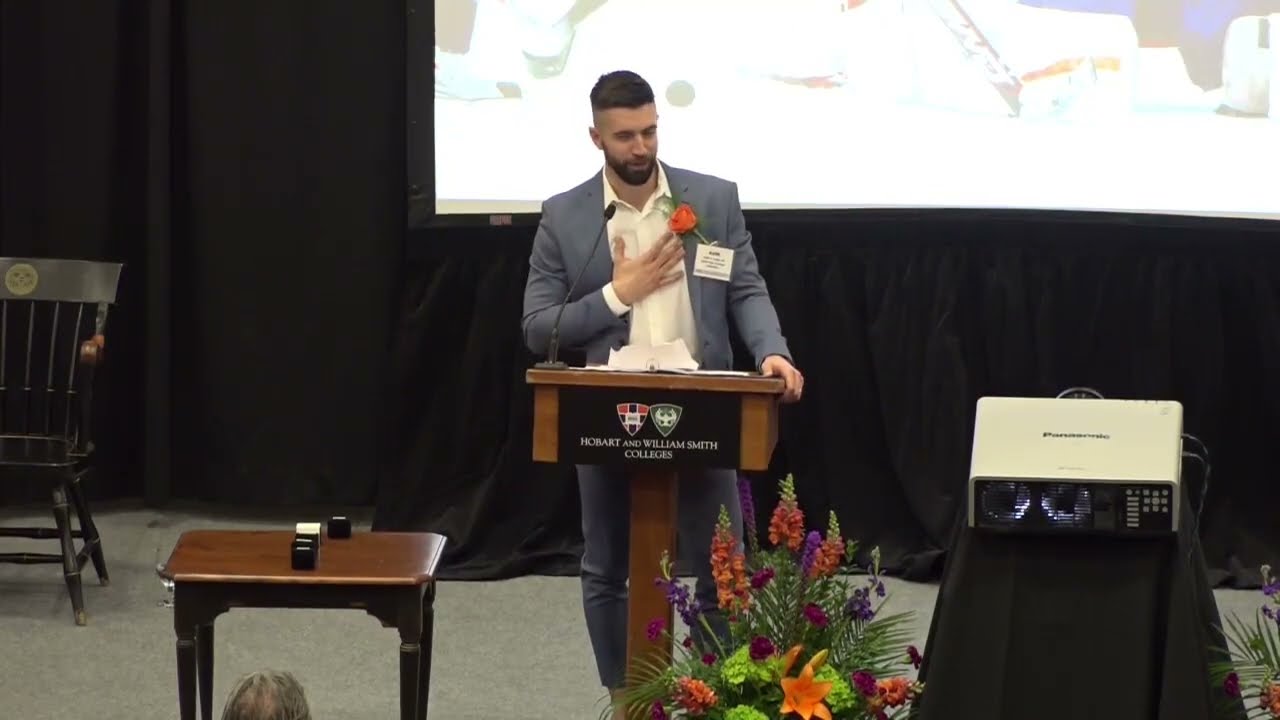 HOBART HALL OF FAME: Keith A. Longo '09 acceptance speech