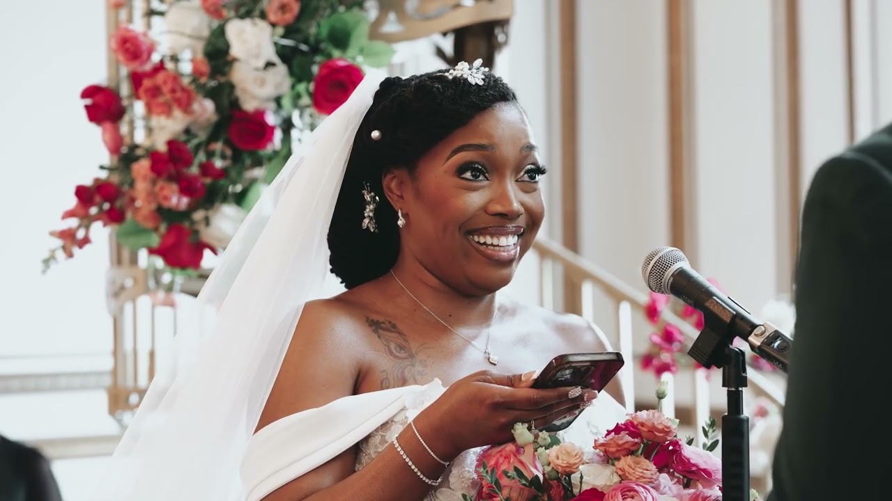 “Choosing Us Forever” — An Elegant Winter Wedding  at The James Ward Mansion