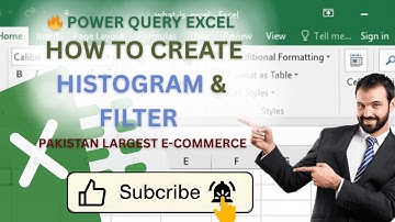 PIVOT TABLE AND HISTOGRAM