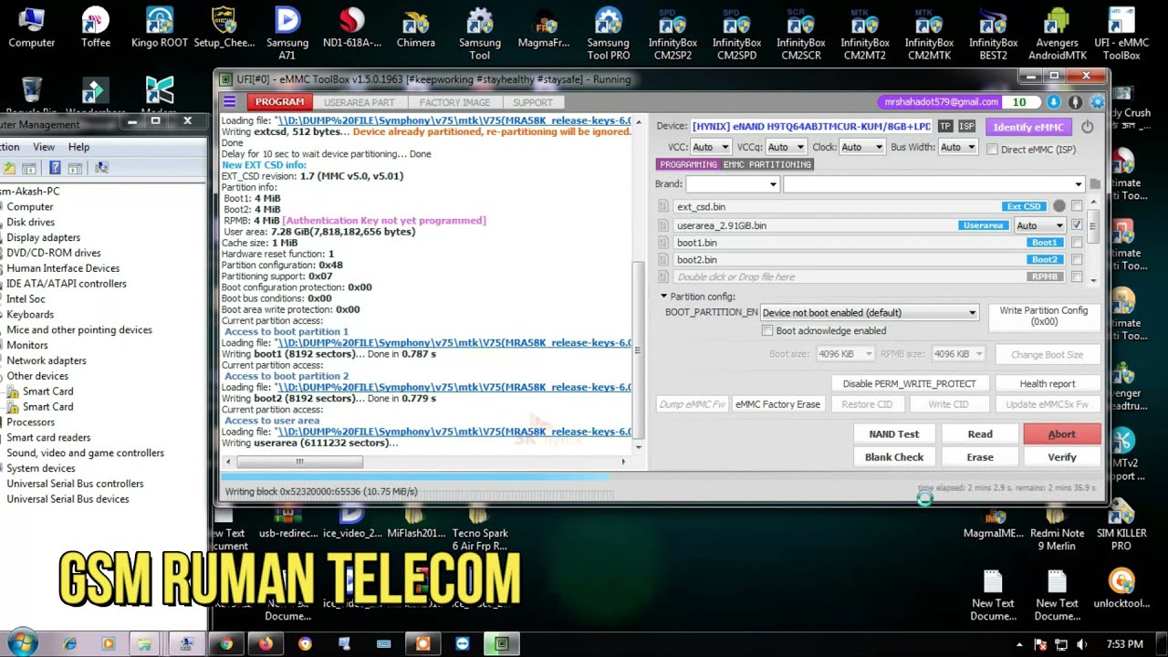 Symphony V75 Dead Boot Repair Ufi Box/Full Dump File Free
