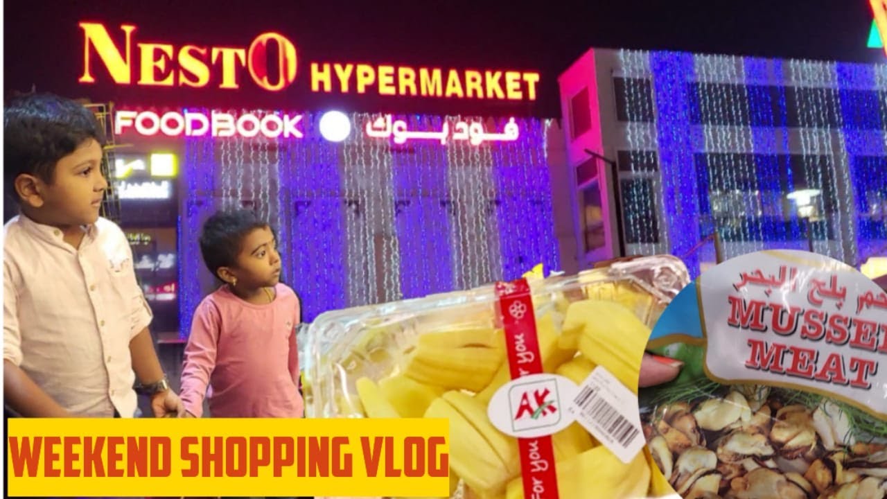 Weekend Shopping Vlog Haul ~Ramadan Offers ~Nesto hypermarket in Sharjah