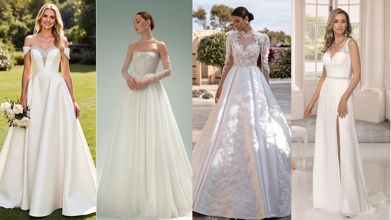 The Most Romantic Wedding Dress Trends For 2026 Most Adored White Wedding Dresses